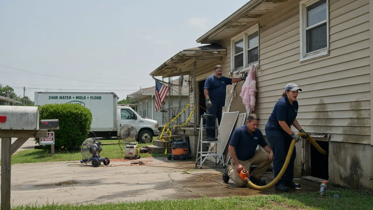 Water Damage Repair in Jessieville, AR near me